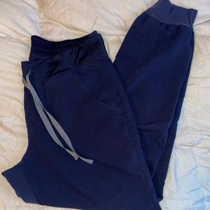 Navy Blue FIGS - Size Medium. Zamora™ Jogger Scrub Pants. Excellent condition!
